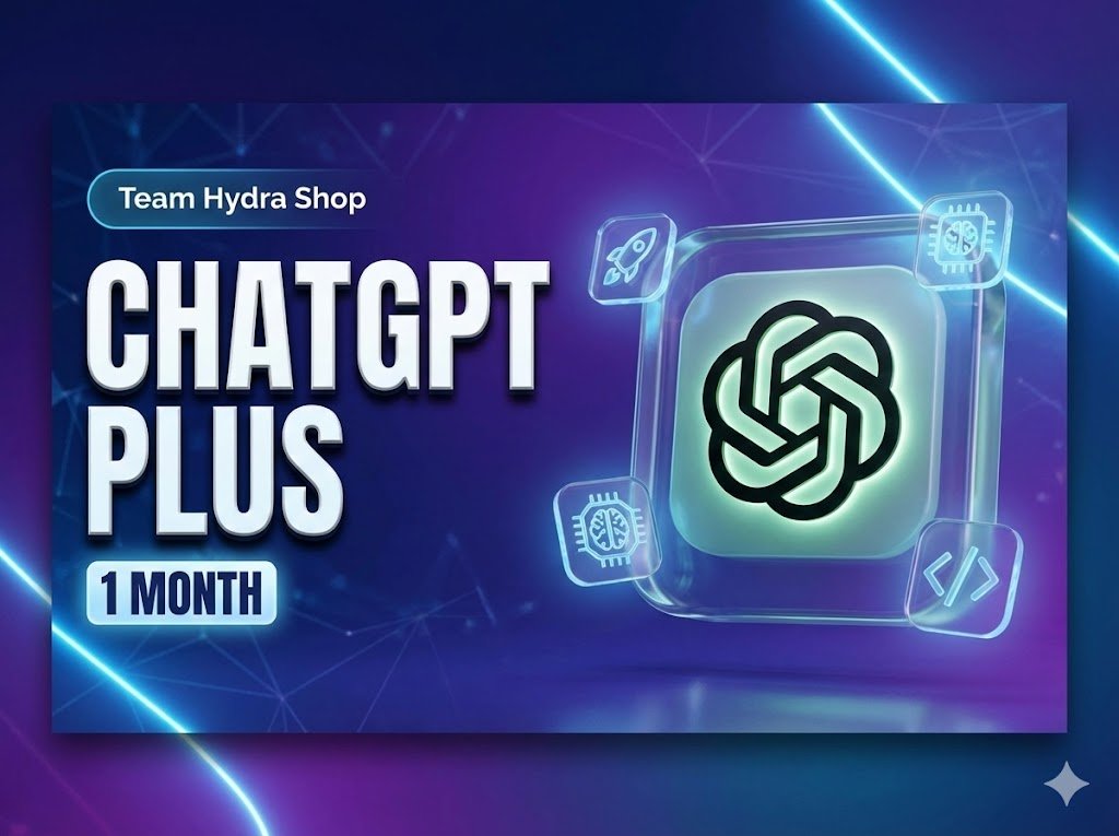 ChatGPT Plus – 1 Month Official Subscription (Personal Email Activation)